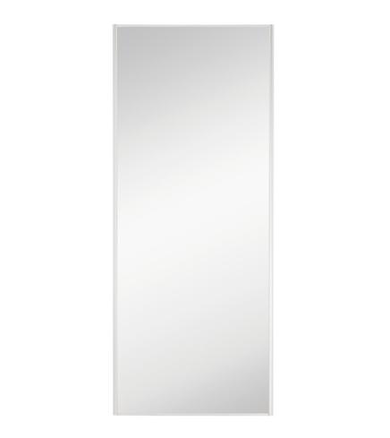 Mirror Door White Edge