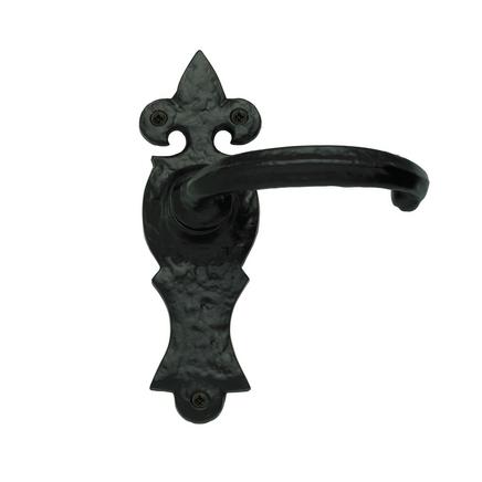 Ornate Antique Black door handles