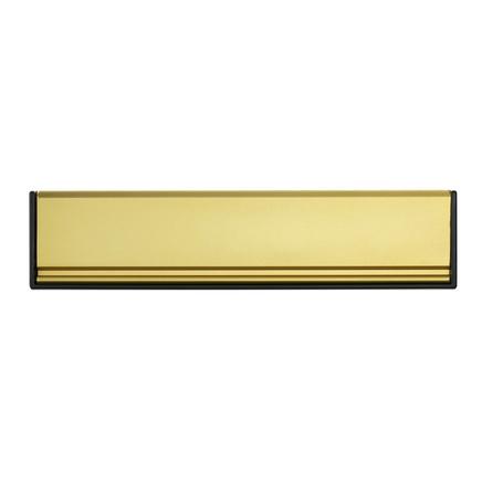 Gold/Chrome/Brass Sleeved Letter Plate