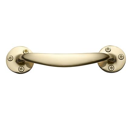 Brass Bow 6" Pull Handle