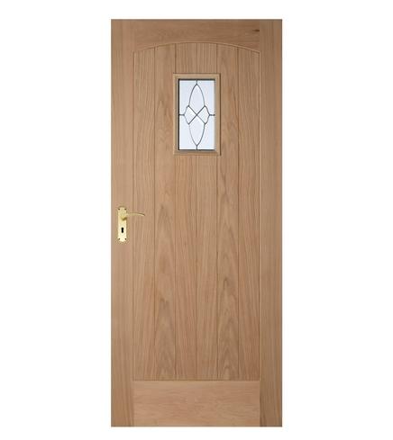 Cottage Oak Triple Glazed Door