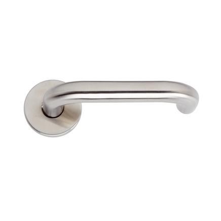 Stainless Steel Roundbar 19mm Rose door handle Stainless Steel Roundbar 19mm Rose door handle