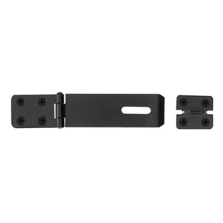 Black Safety Hasp and Staple 4½"