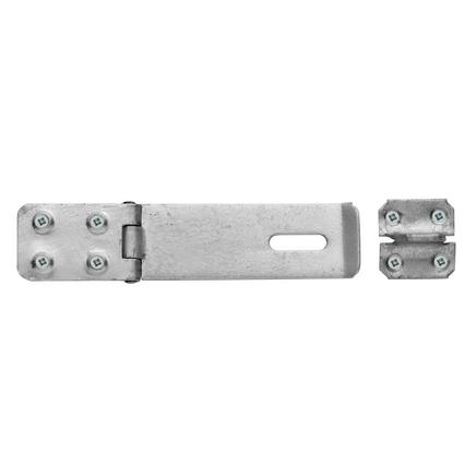 Galvanised Safety Hasp and Staple 4½"