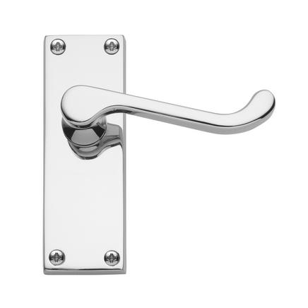 Victorian Scroll Chrome door handles Victorian Scroll Chrome door handles