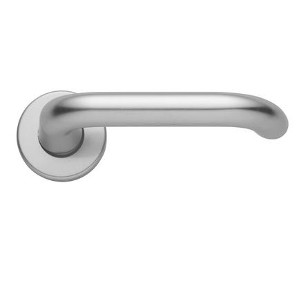 Aluminium Roundbar 19mm Rose door handle Aluminium Roundbar 19mm Rose door handle